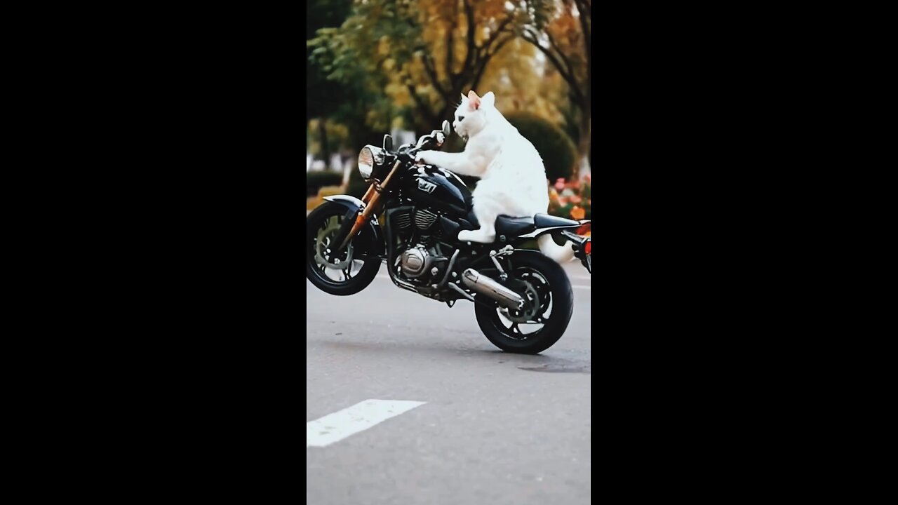 rider cat#petvideos #prediction #funnyanimals #california #foryou #kidsvideo #childrenvideos