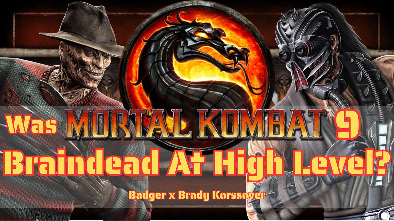 How Good Was Mortal Kombat 9 At High Level? MK Tom Brady X SoCalHoneyBadger Krossover Discussion