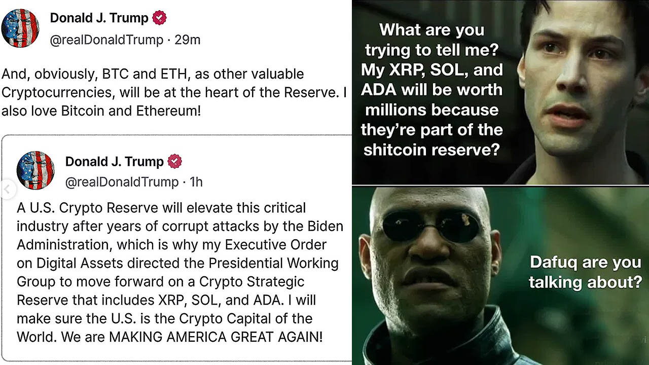 Joe Lonsdale on 'Crypto Reserve' Bait & Switch: "Government shouldn't be picking Winners & Losers!"