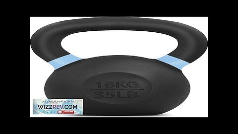 Yes4All Powder Coated Cast Iron Kettlebell Strength Training Kettlebells Weight Set Review