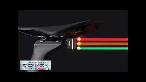 ROCKBROS Smart Vibration Brake Sensor Bike Taillight 460mAh Battery 5 Light Modes Review