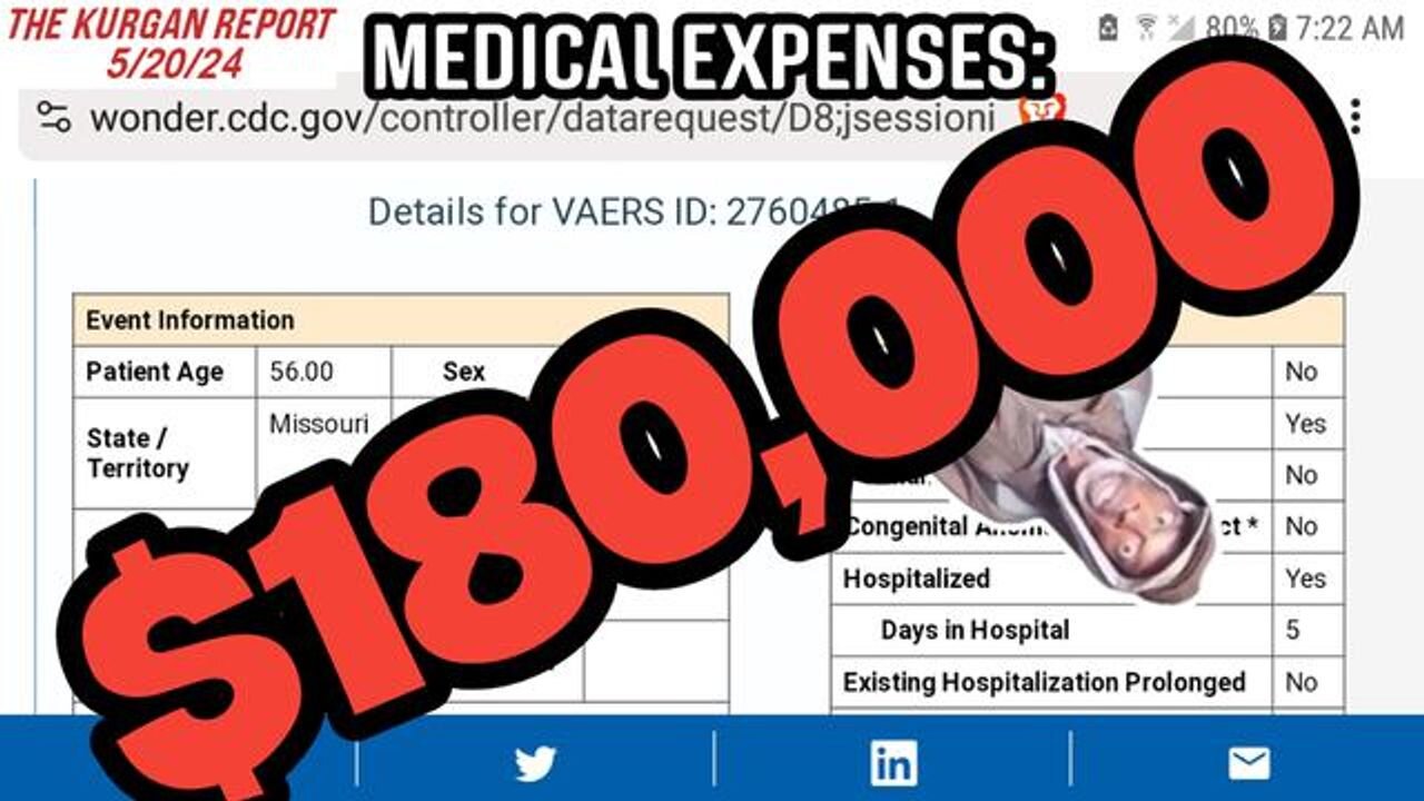 VAERS: 56YR OLD FEM. FINDS OUT DIAGNOSING CARDIOMYOPATHY IS EXPENSIVE! WHO KNEW?