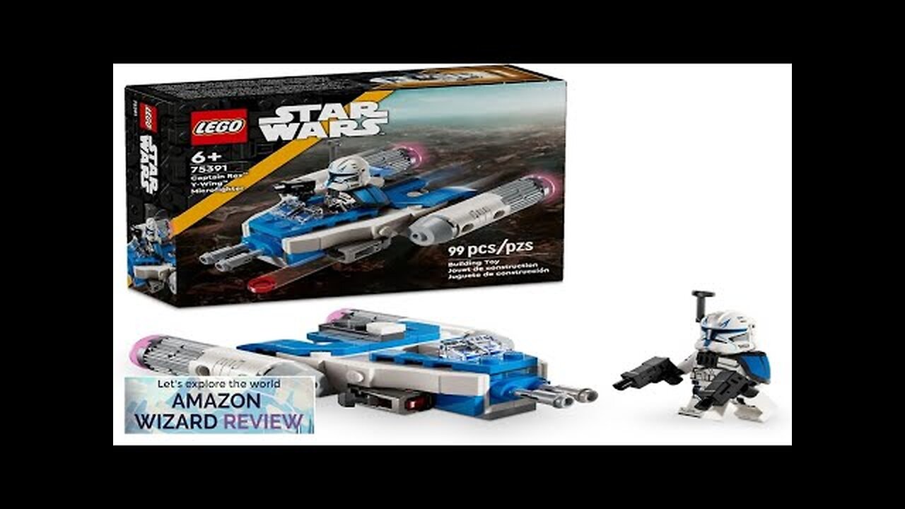 LEGO Star Wars: The Clone Wars Captain Rex Y-Wing Microfighter Building Set Review