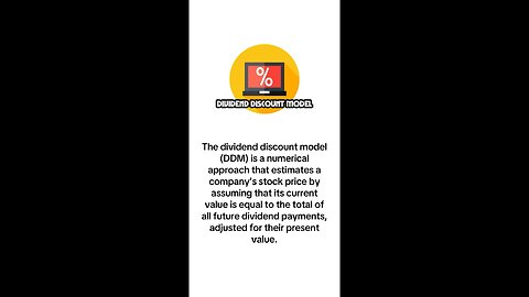 Dividend Discount Model – What is DDM?