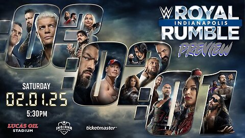 WWE ROYAL RUMBLE 2025 : GET HYPED (w/ JAKE DeMARCO)