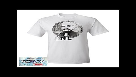 Doctor Who: T-Shirt: The Master You Will Obey Me Review