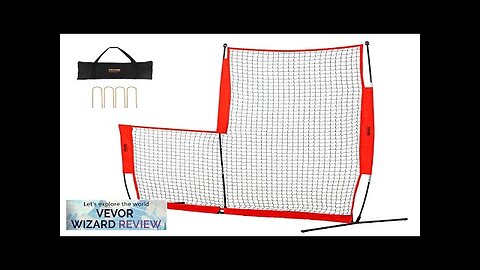 VEVOR L Screen Baseball for Batting Cage 7x7 ft Baseball & Softball Review