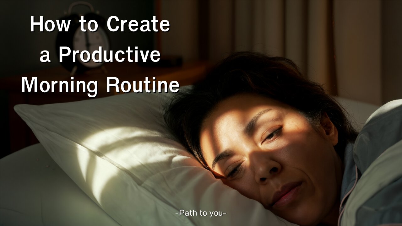 How to Create a Productive Morning Routine | Path to You