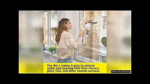 Kärcher WV 1 Electric Window Vacuum Squeegee 10" Perfect for Showers Review