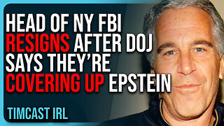 Head of NY FBI RESIGNS After DOJ Says They’re COVERING UP Epstein