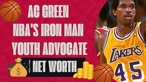 AC Green, the NBA’s Iron Man—his unstoppable career, wealth, and lasting impact revealed!