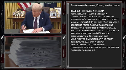 Trump's DEI Dismantling: Restoring Focus on Qualified Veterans 🇺🇸🏅