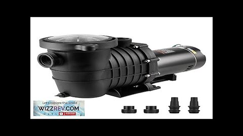 VEVOR Above Ground Pool Pump 1HP 80 GPM Max. Flow Single Speed Review