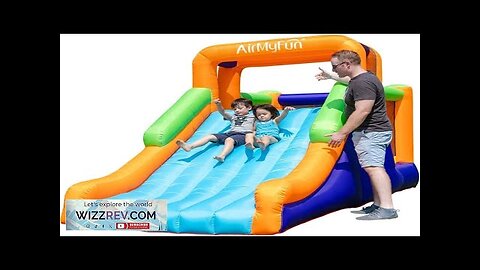 AirMyFun Bounce House with Slide Inflatable Durable Sewn Jumper Castle Bouncy House Review