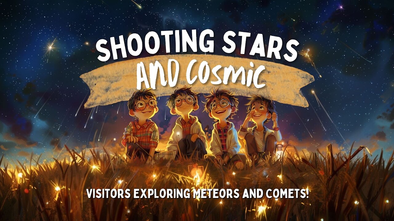 🌌 Shooting Stars and Cosmic Visitors: Exploring Meteors and Comets! 🌠