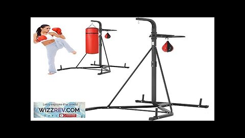 VEVOR 2 in 1 Punching Bag Stand Steel Heavy Duty Workout Equipment Review