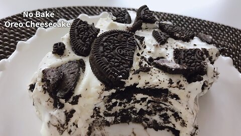 No Bake Oreo Cheesecake