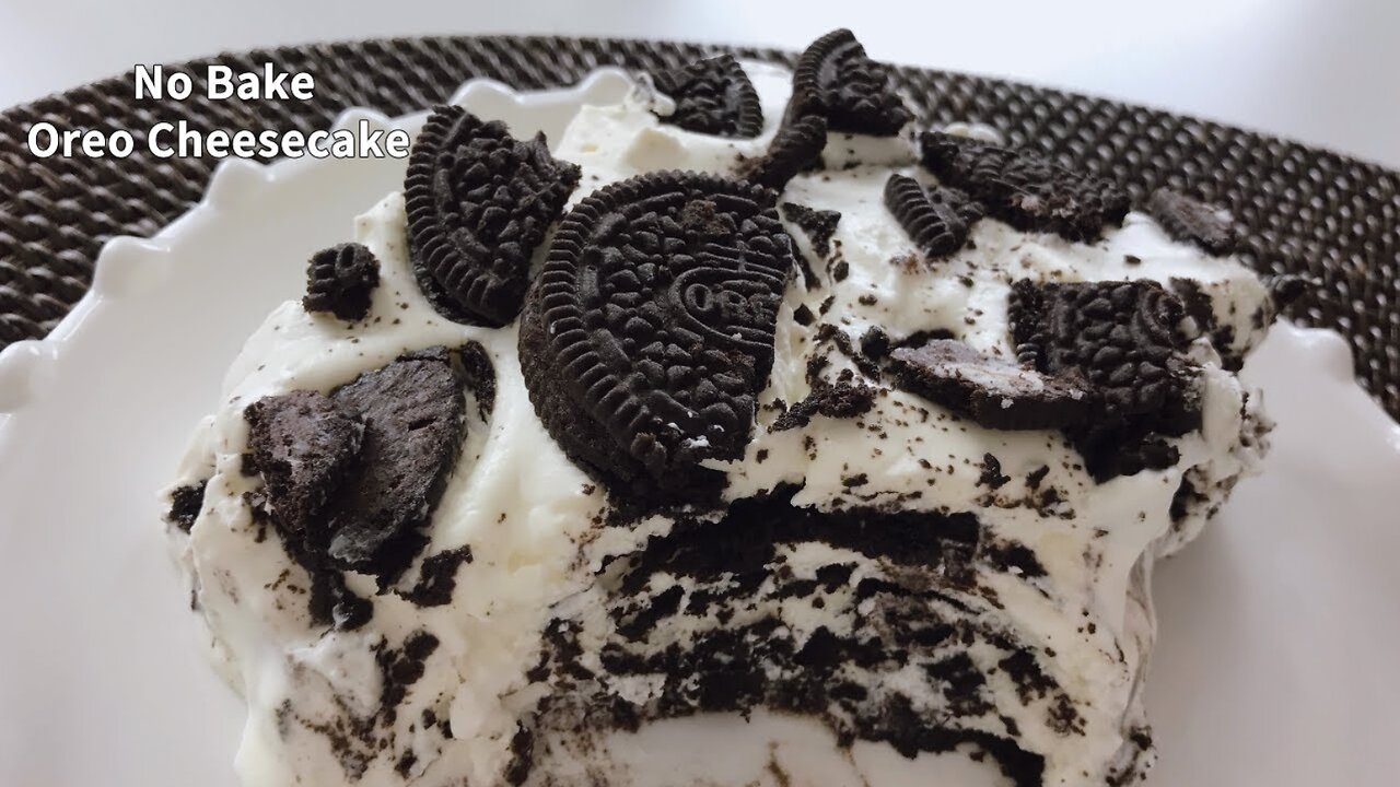 No Bake Oreo Cheesecake