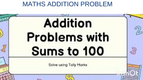 maths addition problem