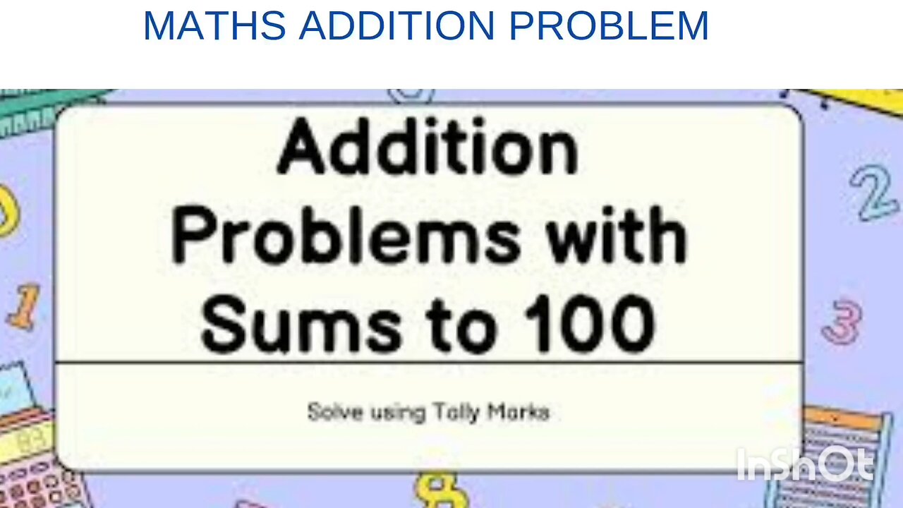 maths addition problem