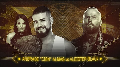 Aleister Black vs Andrade NXT Takeover New Orleans 2018 Highlights