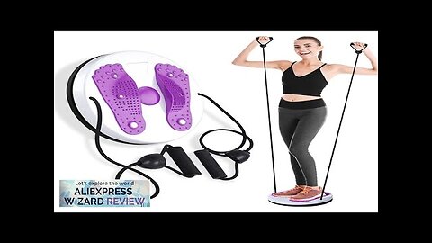 Waist Twisting Disc Magnetic Massage Body Trainer Abdomen Lose Weight Body Shaping Review