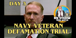 The Navy Veteran Defamation Trial (Zachary Young v CNN) Day 3