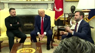 Trump and Zelenskiy shouting match at White House ends with no deal