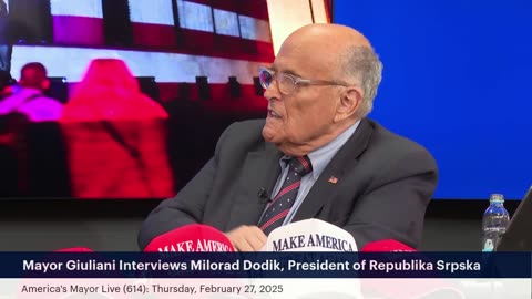 America's Mayor Live (614): Mayor Giuliani Interviews Milorad Dodik, President of Republika Srpska