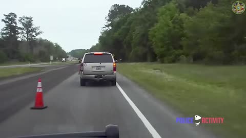 Intense High Speed Sheriff Pursuit Ends With PIT Maneuver