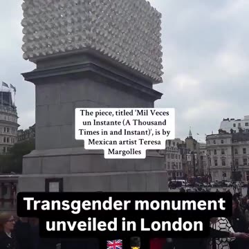 This is the kind of nonsense that Sadiq Khan is putting up in Trafalgar Square!