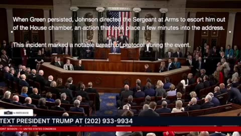 Rep AL GREEN (not the singer) INTERRUPTED President Trump When He Addressed The Joint Session
