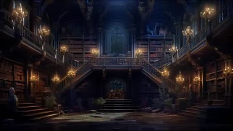 Haunted Library Ambience and Music