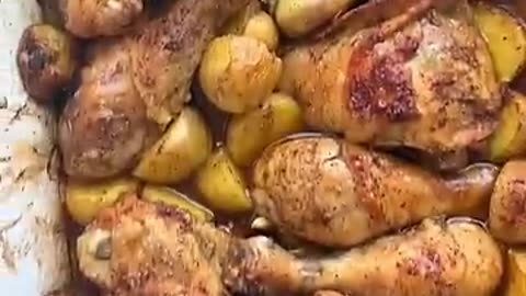 One pan chicken potatoes recipe