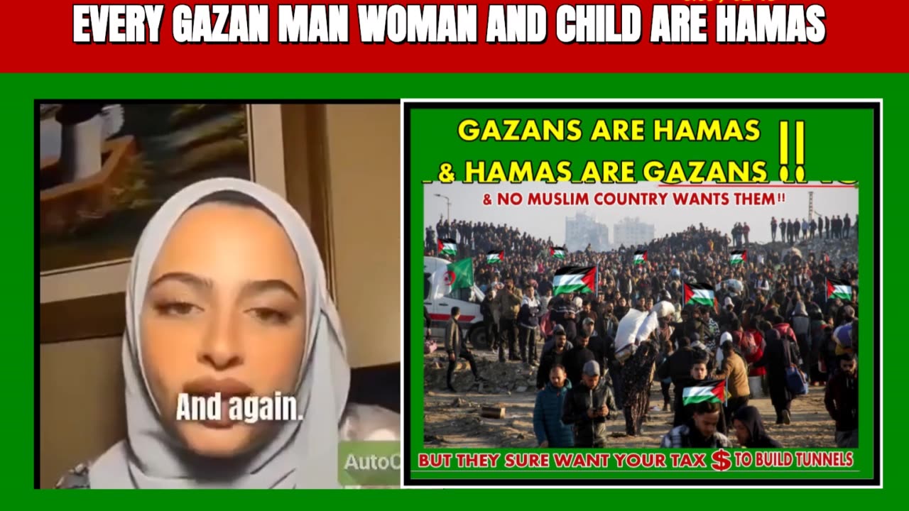 GAZANS ARE HAMAS