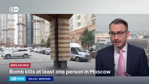 Bomb blast at Moscow apartment building kills at least one person | DW News