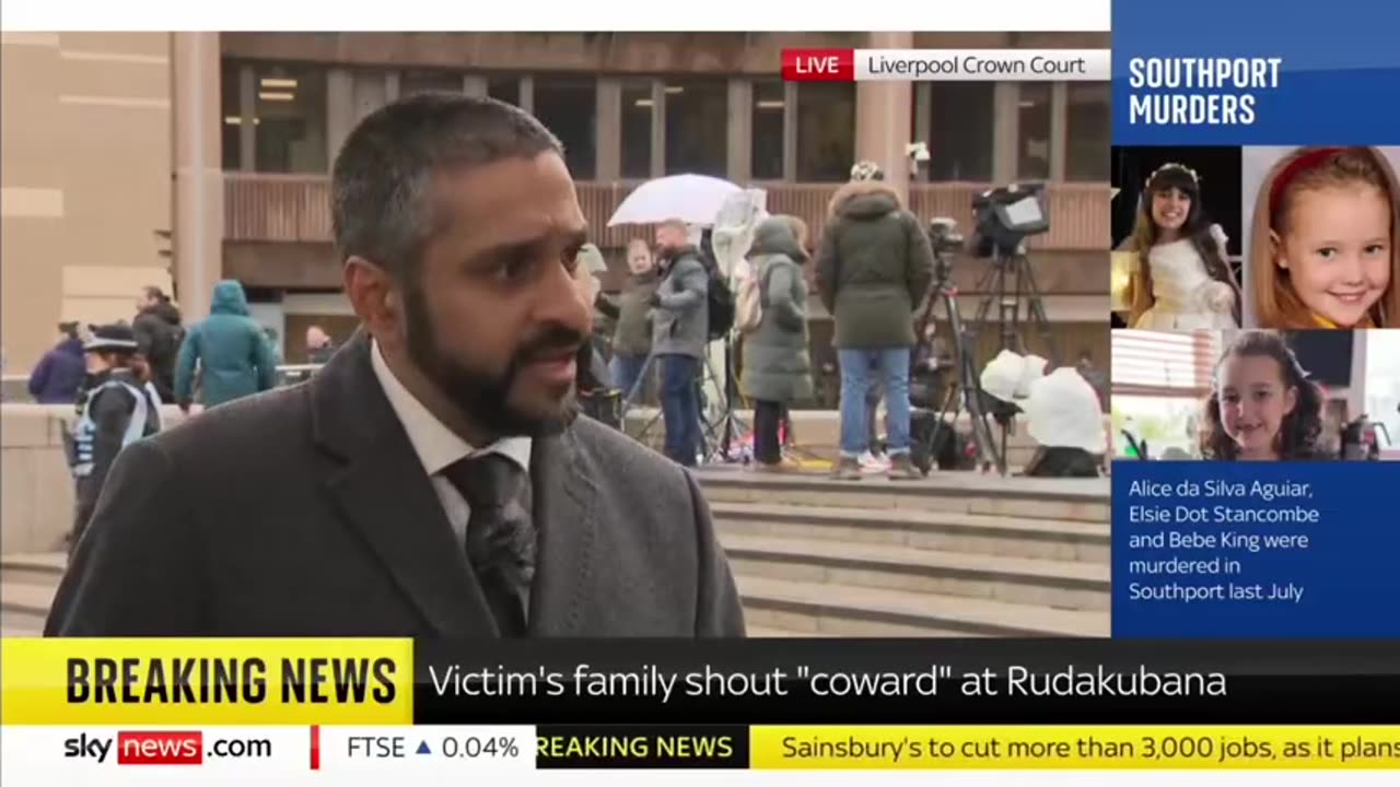 UK: 'Diversity is our strength' says Sky News during sentencing of the murderer of 3 little girls.