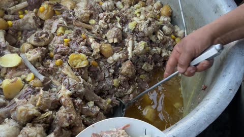 Ultimate 500 KG Rosh Dampukht Recipe – The Legendary Afghan Street Food Feast!