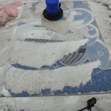 Another Impossible Rug Restoration - Satisfying Video, ASMR Carpet Cleaning #carpetcleaning #shorts