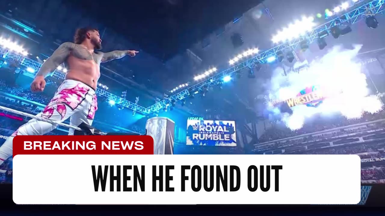 Jey Uso Reveals When He Found Out He Is Winning The Royal Rumble