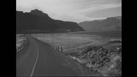 Library Stock Shot #743 (Original 1900s Black & White Film)