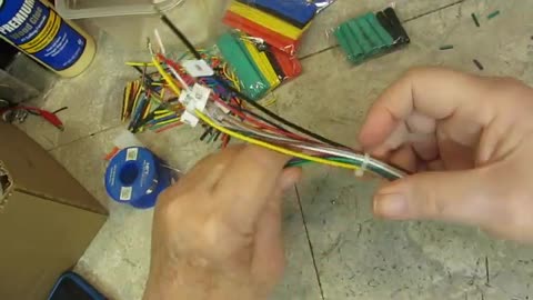 DERB - Preparing the wiring harness for the Android head unit