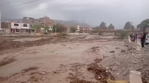 Devastating Flash Floods in Nazca, Peru