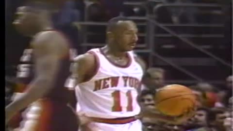 january 9 1994 portland at ny knicks