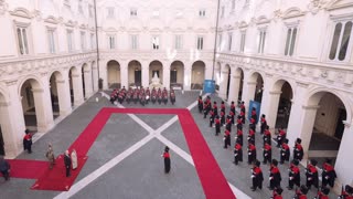 Roma - Il Presidente Meloni incontra il Presidente della Lituania Nausėda (04.03.25)