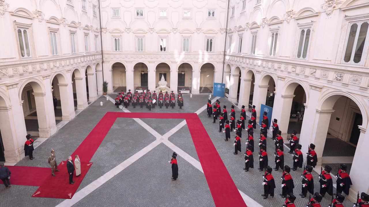 Roma - Il Presidente Meloni incontra il Presidente della Lituania Nausėda (04.03.25)
