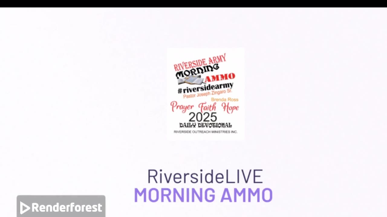 Riverside Morning Ammo Daily Devotional 1.16.25