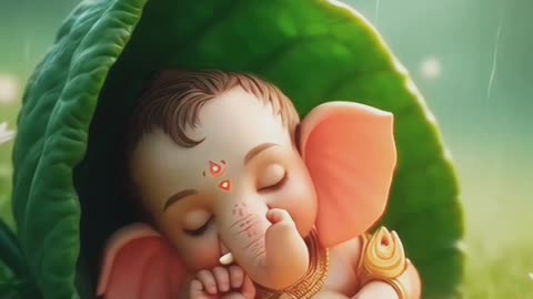 Sleeping Ganesh Ji 🙏