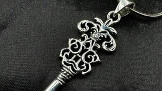 Brigid Ashwood Key of Knowledge Sterling Silver Pendant