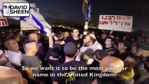 Israeli Jew parasites celebrate white replacement in Britain. Too bad Hitler never gassed them.